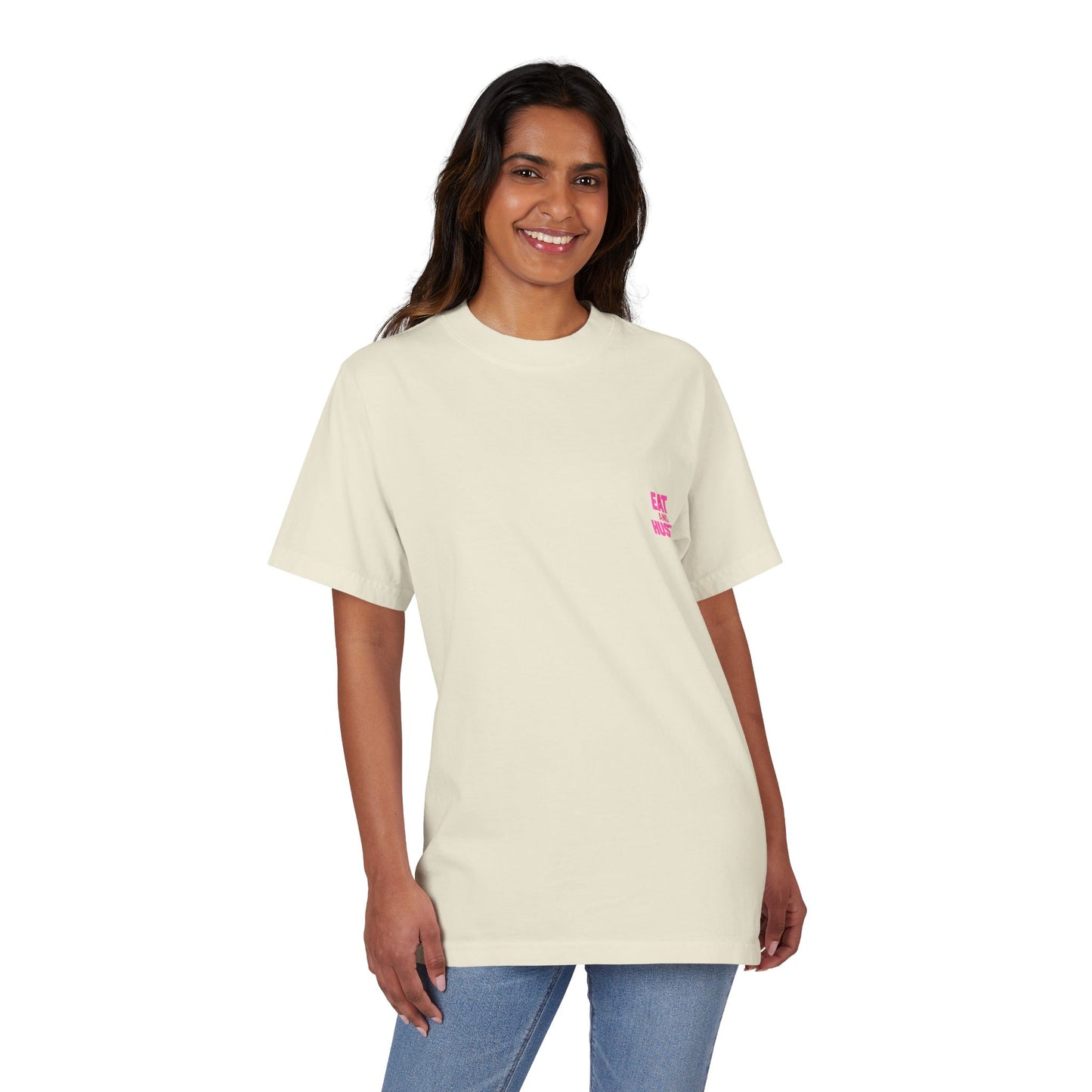 Eat and Hustle Graphic T-Shirt, Casual Tee, Motivational Apparel, Gift for Food Lovers, Unisex Streetwear, Funny Workout Shirt