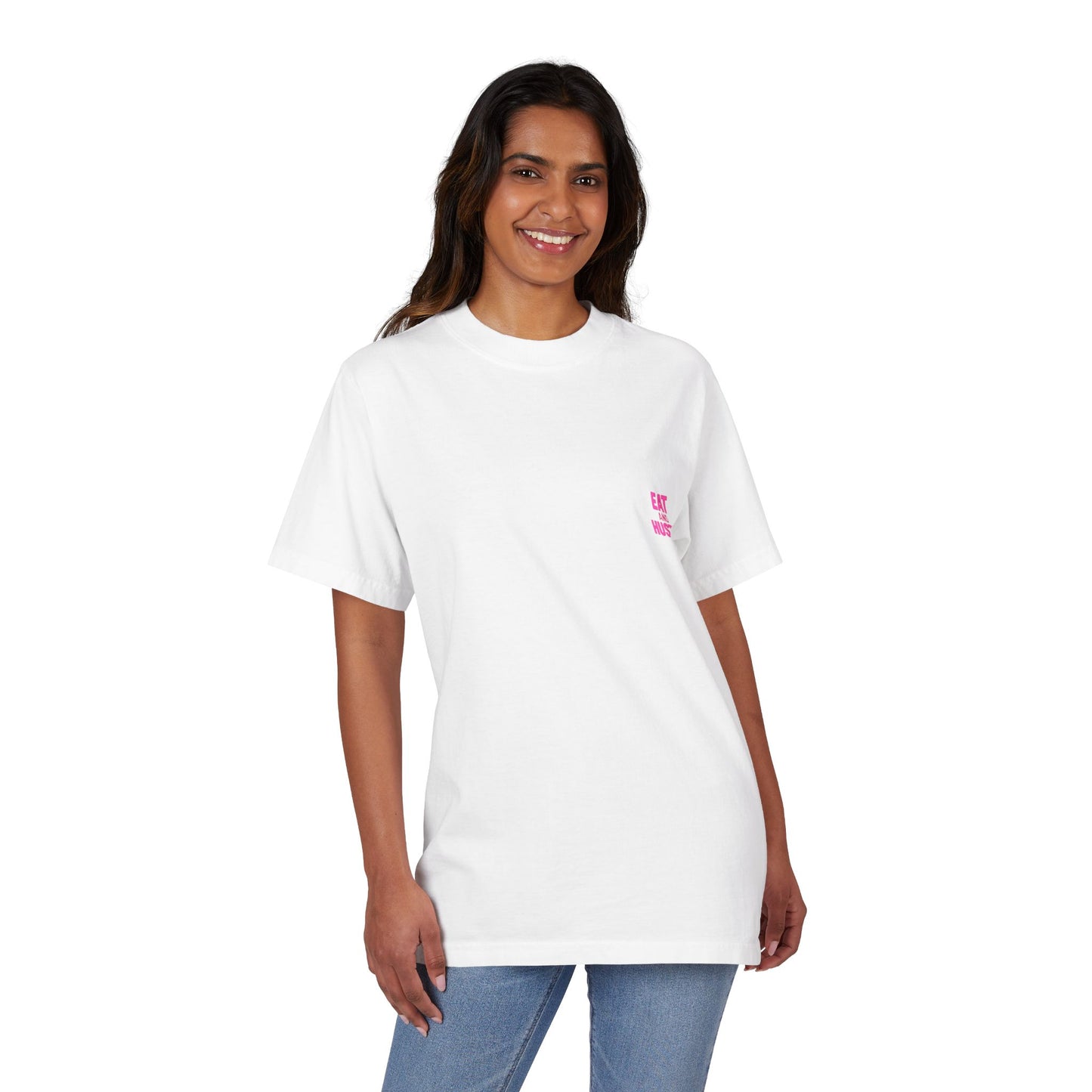 Eat and Hustle Graphic T-Shirt, Casual Tee, Motivational Apparel, Gift for Food Lovers, Unisex Streetwear, Funny Workout Shirt