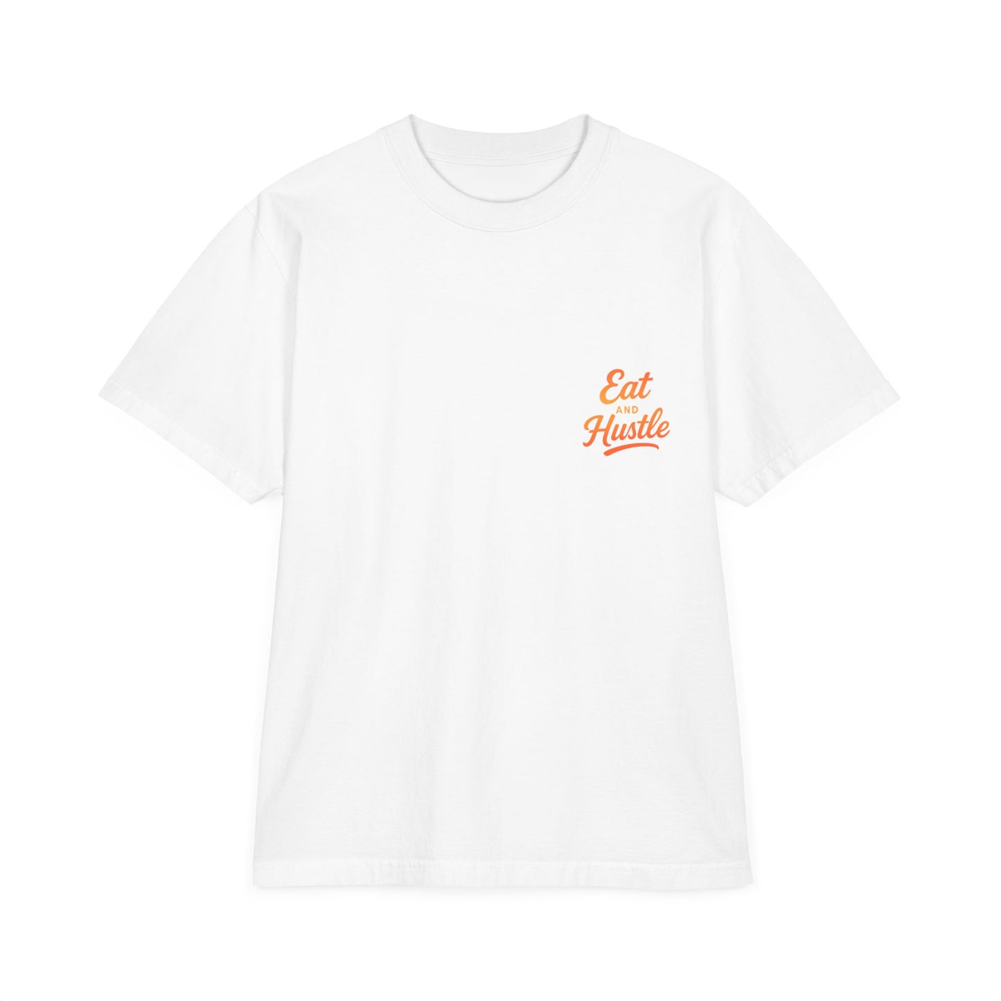 Pizza Power Unisex T-Shirt - Eat Hustle Graphic Tee, Funny Food Shirt, Casual Wear, Gift for Foodies, Urban Style
