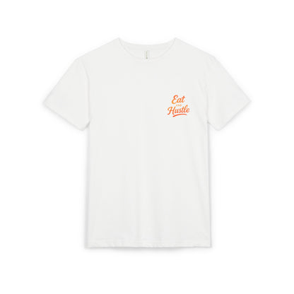 Eat Hustle Unisex Sueded T-Shirt | Motivational Tee, Casual Wear, Gift for Entrepreneurs, Stylish Everyday Shirt, Inspirational Outfit
