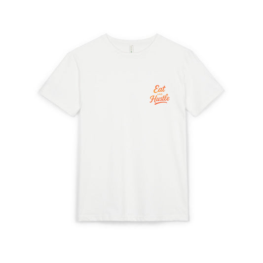 Eat Hustle Unisex Sueded T-Shirt | Motivational Tee, Casual Wear, Gift for Entrepreneurs, Stylish Everyday Shirt, Inspirational Outfit