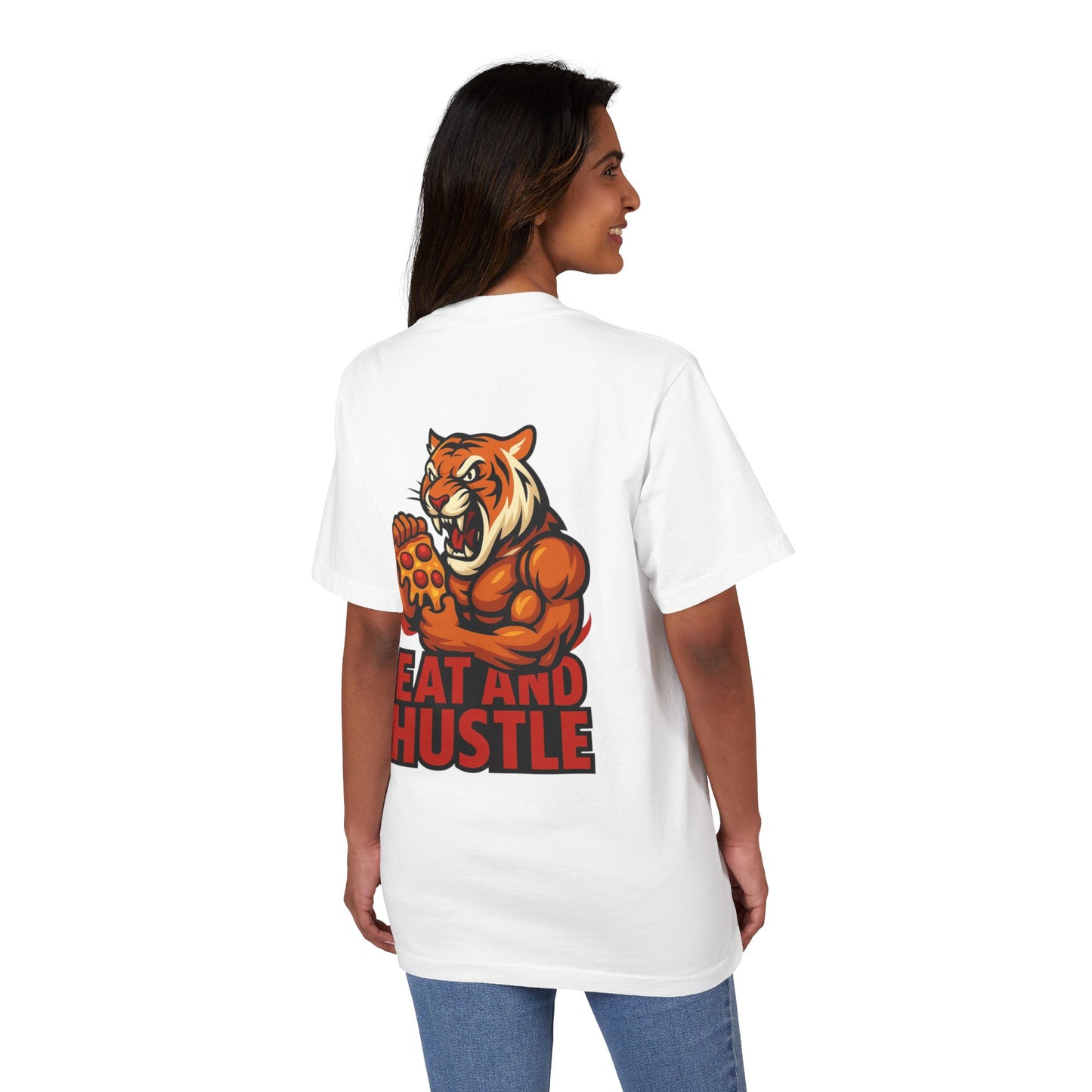 Unisex 'Eat and Hustle' Graphic Tee - Casual Streetwear, Gift for Entrepreneurs, Fitness Enthusiasts, Motivational Apparel, Everyday [...]