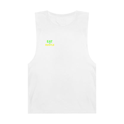 Unisex Eat & Hustle Tank Top | Motivational Workout Shirt for Fitness Lovers | Gym Apparel | Perfect for Summer & Casual Wear
