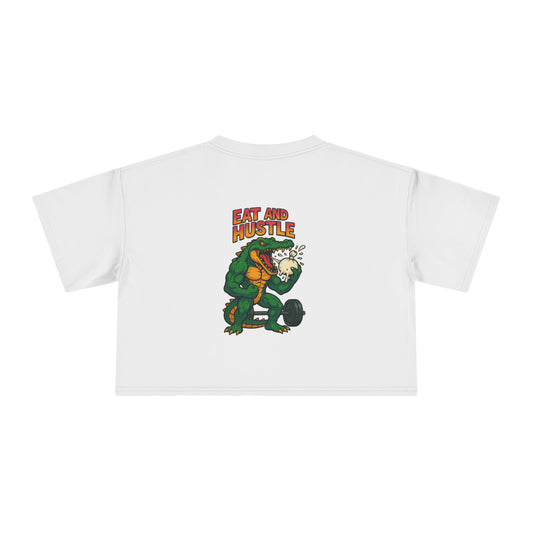 Empowering Women's Crop Tee - Perfect for Fitness Enthusiasts, Gym Lovers, Casual Outings, Motivational Gifts, Summer Style