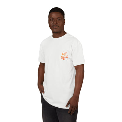 Eat Hustle Unisex Sueded T-Shirt | Motivational Tee, Casual Wear, Gift for Entrepreneurs, Stylish Everyday Shirt, Inspirational Outfit