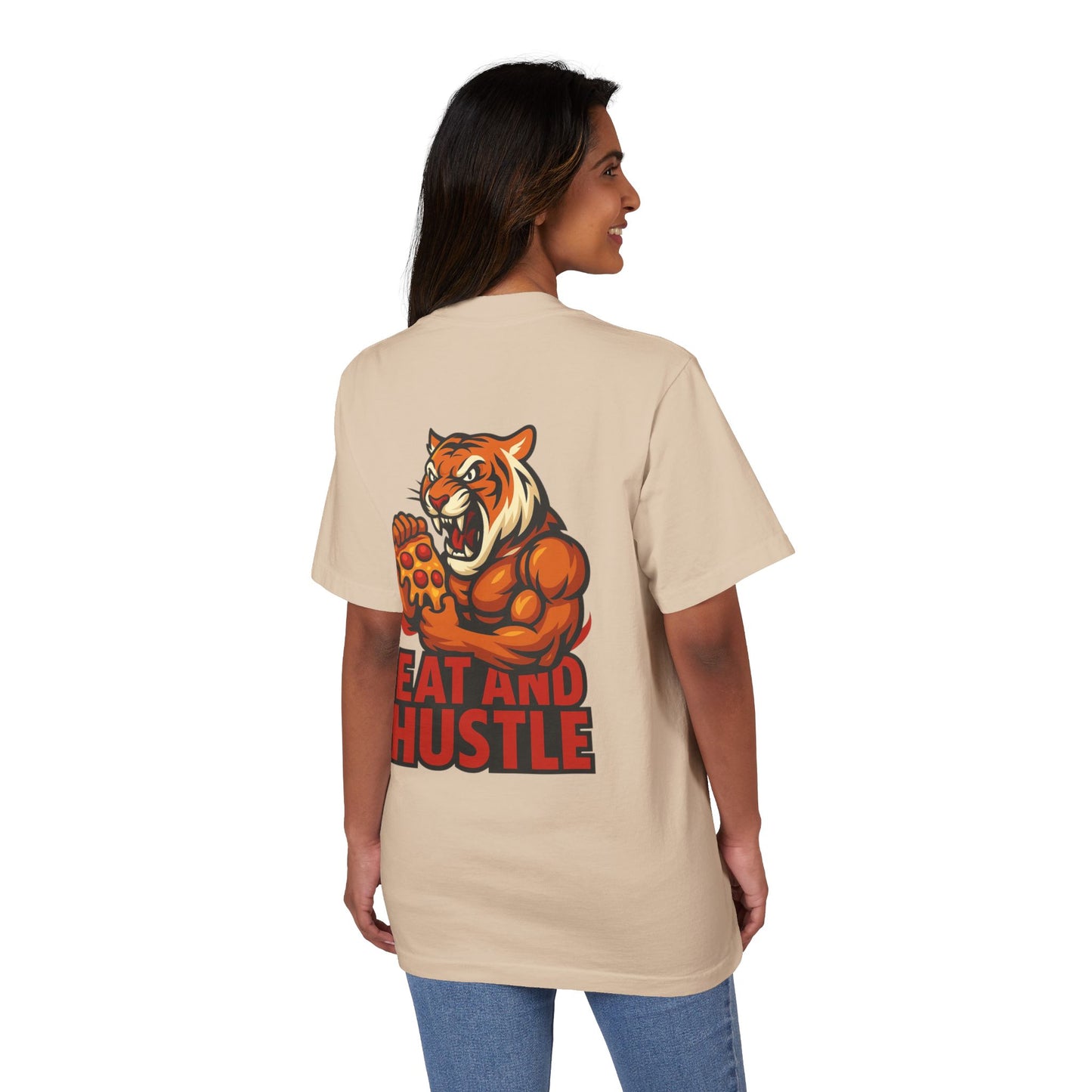 Unisex 'Eat and Hustle' Graphic Tee - Casual Streetwear, Gift for Entrepreneurs, Fitness Enthusiasts, Motivational Apparel, Everyday [...]