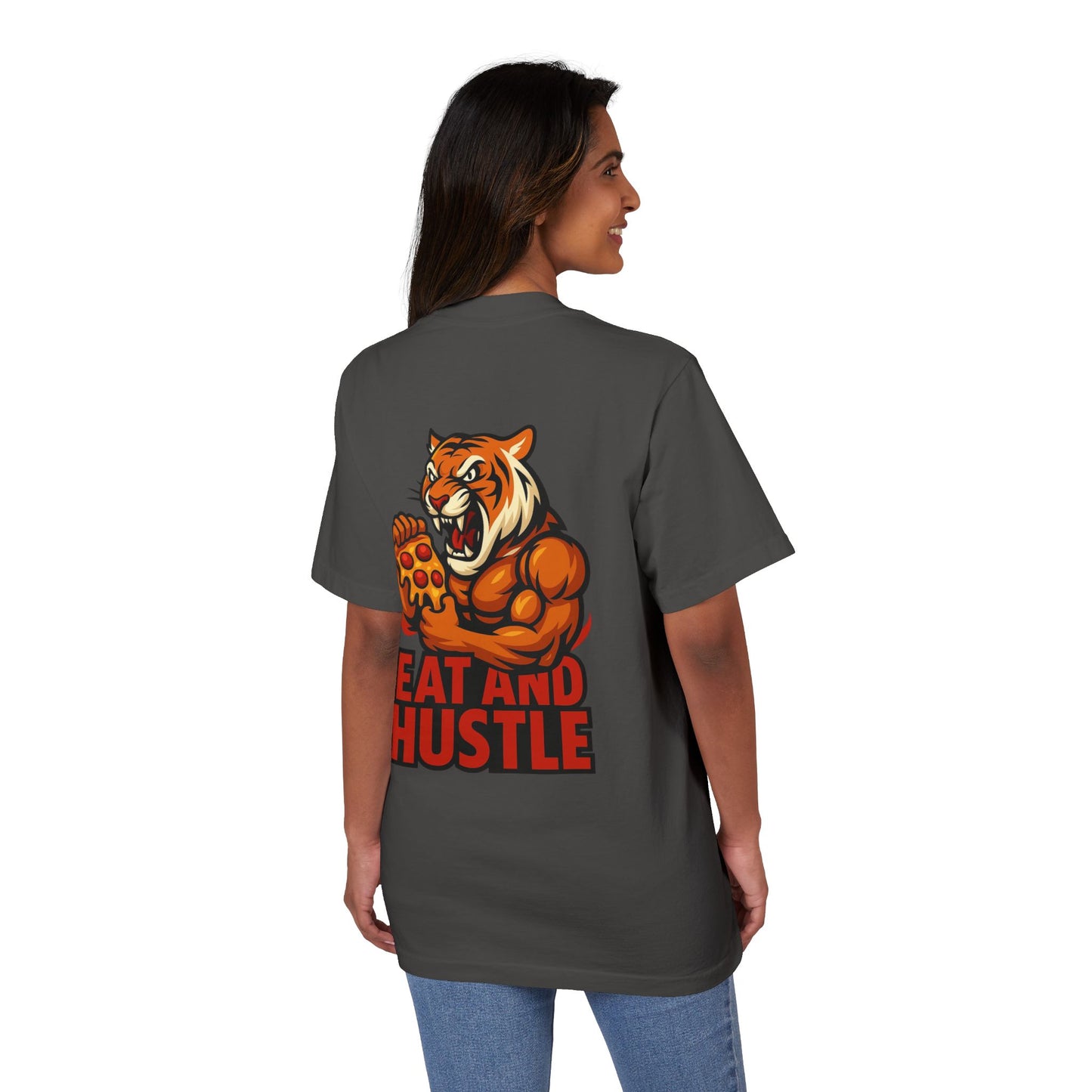 Unisex 'Eat and Hustle' Graphic Tee - Casual Streetwear, Gift for Entrepreneurs, Fitness Enthusiasts, Motivational Apparel, Everyday [...]