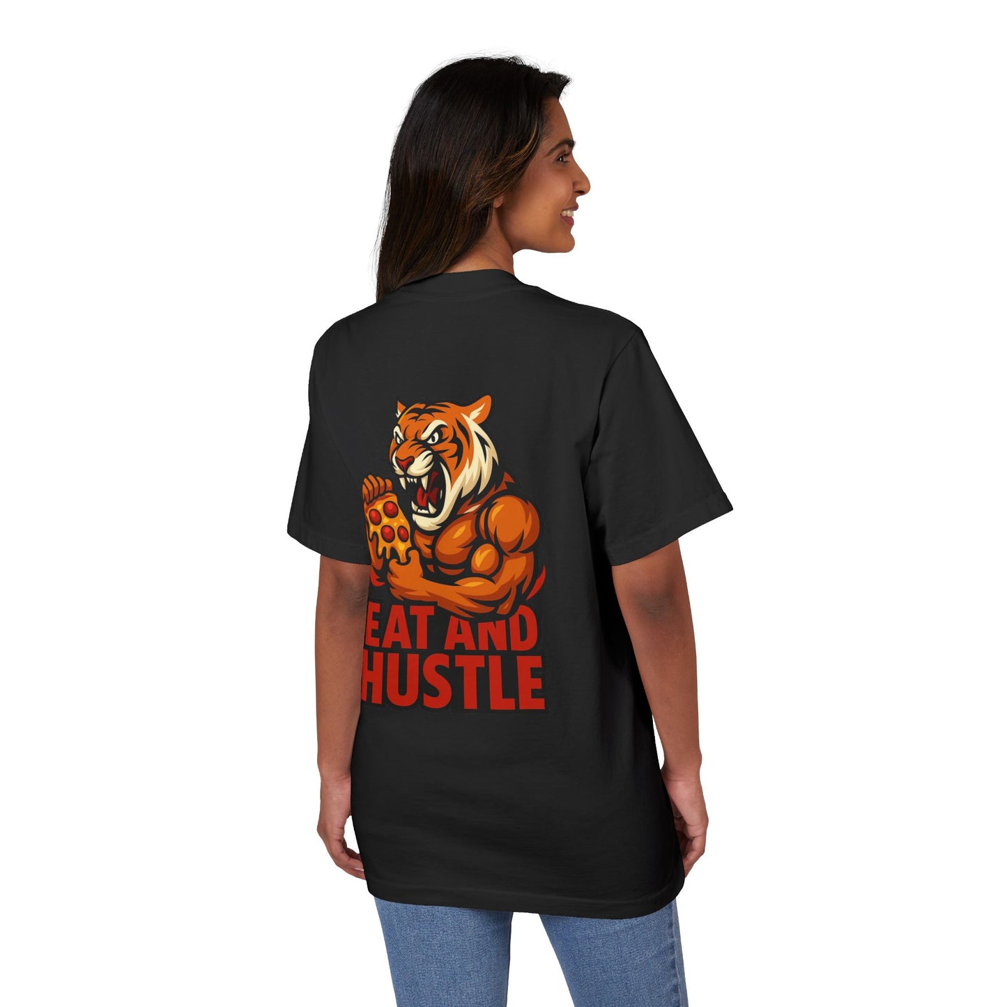 Unisex 'Eat and Hustle' Graphic Tee - Casual Streetwear, Gift for Entrepreneurs, Fitness Enthusiasts, Motivational Apparel, Everyday [...]