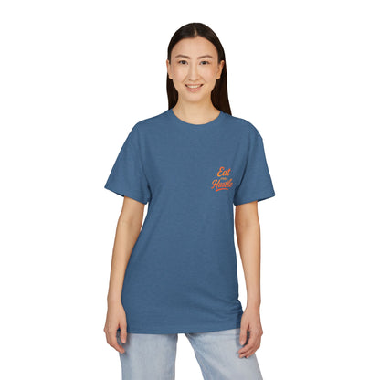 Eat Hustle Unisex Sueded T-Shirt | Motivational Tee, Casual Wear, Gift for Entrepreneurs, Stylish Everyday Shirt, Inspirational Outfit