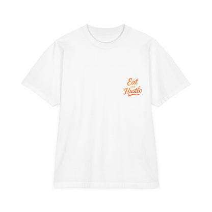 Pizza Power Unisex T-Shirt - Eat Hustle Graphic Tee, Funny Food Shirt, Casual Wear, Gift for Foodies, Urban Style
